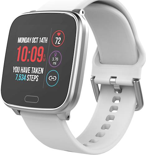 iConnect by Timex - Active Smartwatch 37mm Resin - Gray/Silver