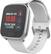 Front. iConnect by Timex - Active Smartwatch 37mm Resin - Gray/Silver.