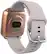 Back. iConnect by Timex - Active Smartwatch 37mm Resin - Blush/Gold.