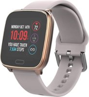 iConnect by Timex - Active Smartwatch 37mm Resin - Blush/Gold - Front_Zoom