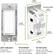 Alt View 15. Enbrighten - Z-Wave Plus Smart In-Wall Switch Toggle - White.