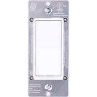 Enbrighten - Add-On In-Wall Switch - White & Light Almond - Front_Zoom
