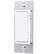 Alt View 1. Enbrighten - Add-On In-Wall Switch - White & Light Almond.