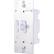 Alt View 1. Enbrighten - Add-On In-Wall Switch Toggle - White.