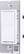 Alt View 1. Enbrighten - Smart Dimmer - White.