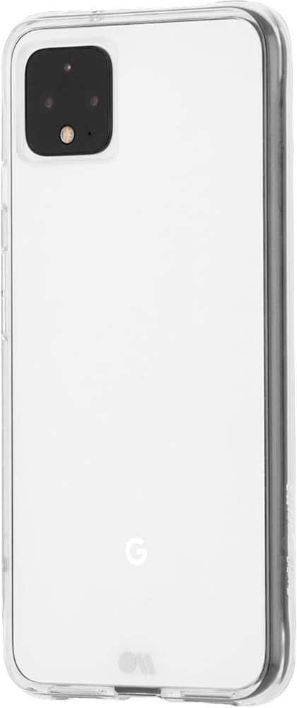 Front. Case-Mate - Tough Case for Google Pixel 4 - Clear.