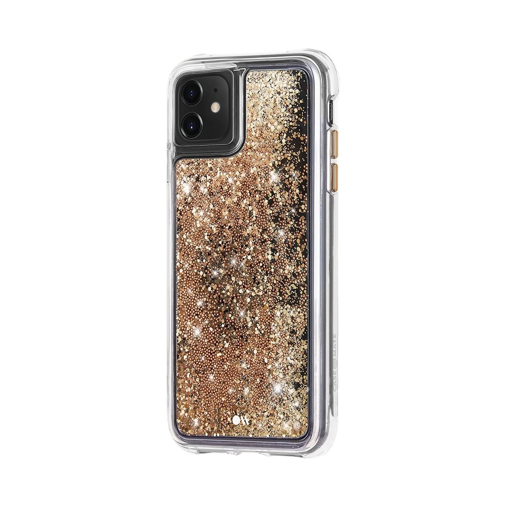 Case-Mate - Waterfall Case for Apple® iPhone® 11 - Gold Waterfall