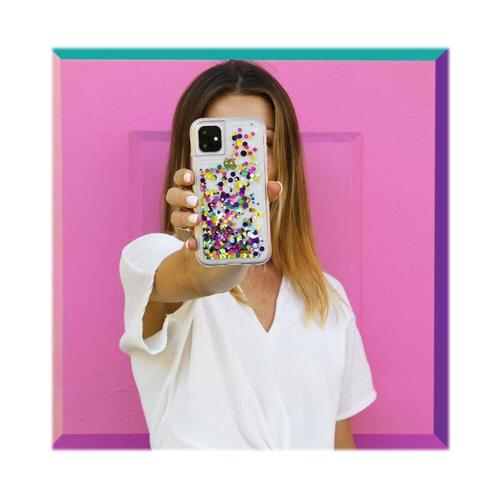 Alt View 14. Case-Mate - Waterfall Case for Apple® iPhone® 11 Pro Max - Confetti.