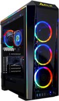 CLX SET Gaming Desktop - AMD Ryzen 7-Series - 3800X - 32GB Memory - NVIDIA GeForce RTX 2080 SUPER - 3TB HDD + 1TB SSD - Black/RGB - Front_Zoom