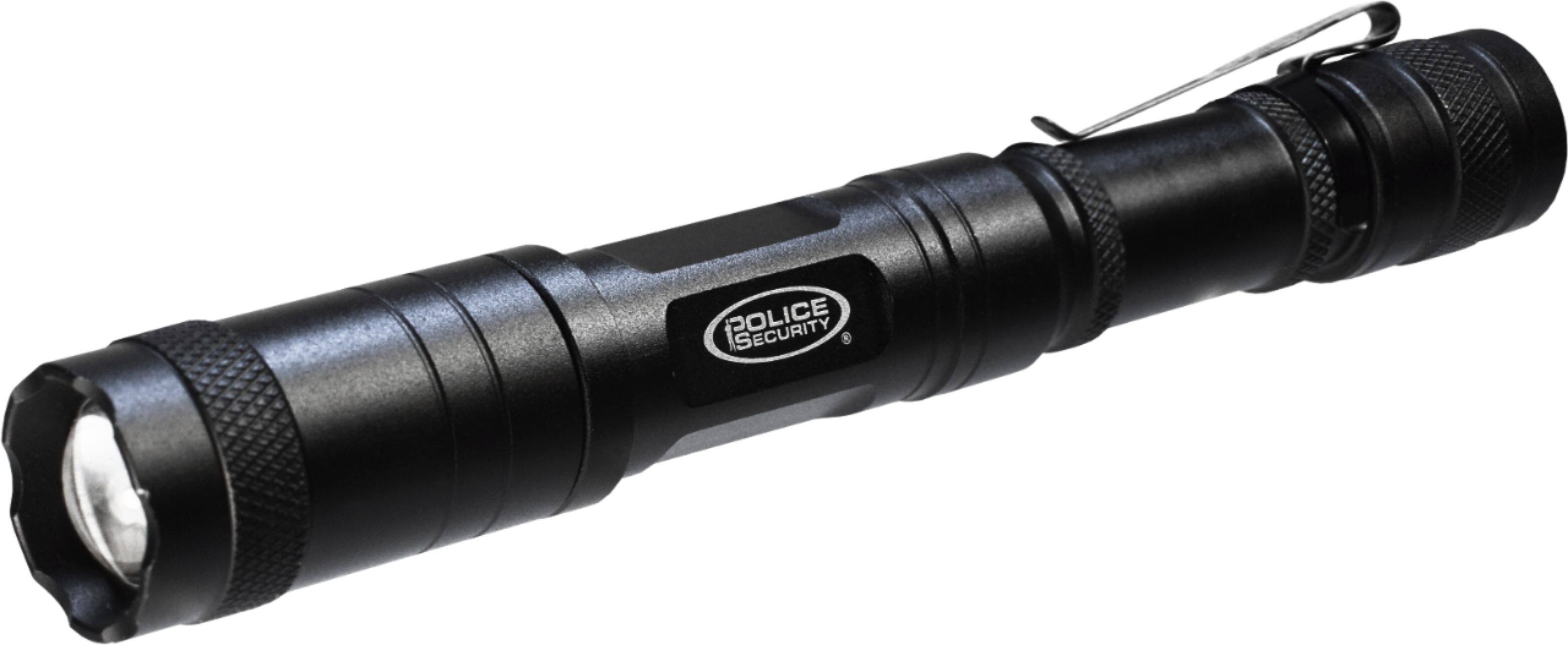 Customer Reviews Police Security 300 Lumen LED Flashlight Black 98404