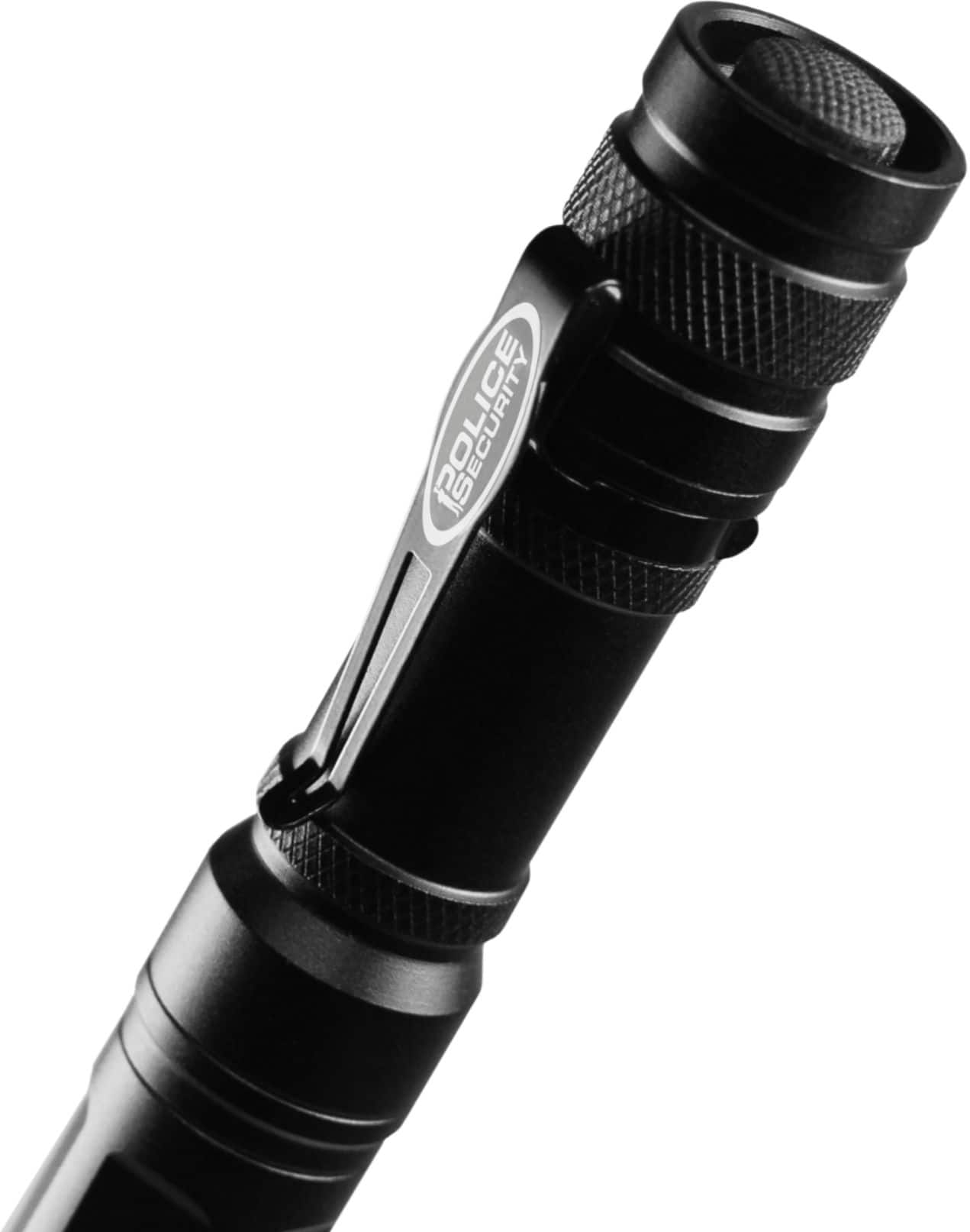 Police Security 300 Lumen LED Flashlight Black 98404 Best Buy