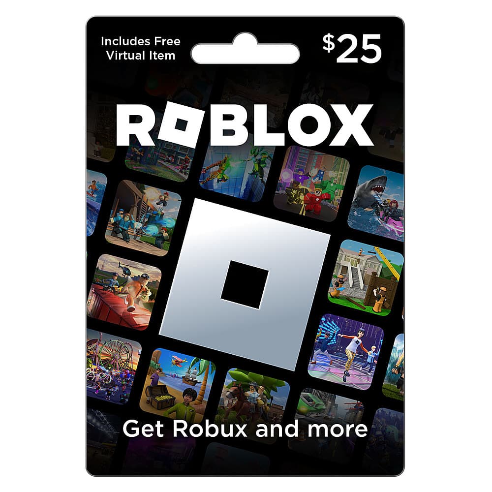 Customer Reviews: Roblox $25 Physical Gift Card [Includes Free Virtual