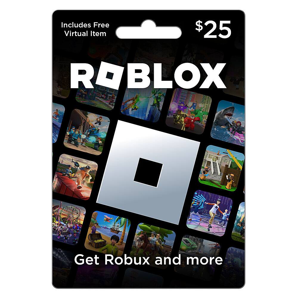 Customer Reviews Roblox 25 Physical Gift Card Includes Exclusive 