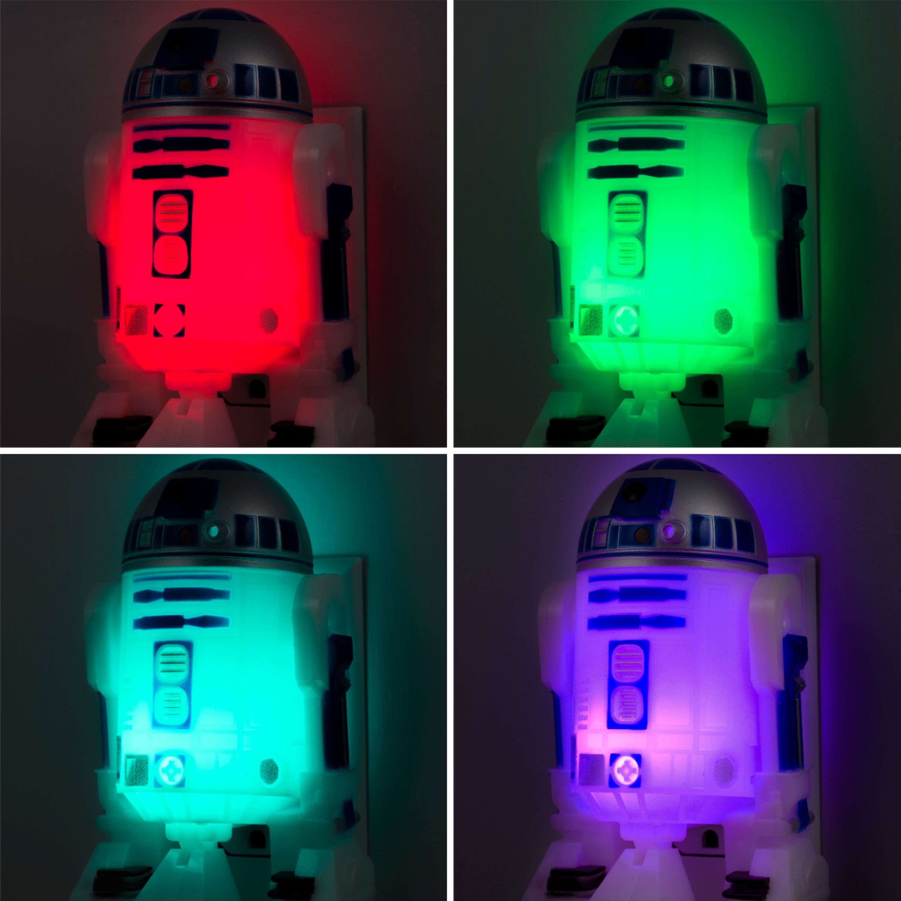 Star Wars R2-D2 R2D2 Droid Glowlight Glow Night Light USB Charger Nightlight New 