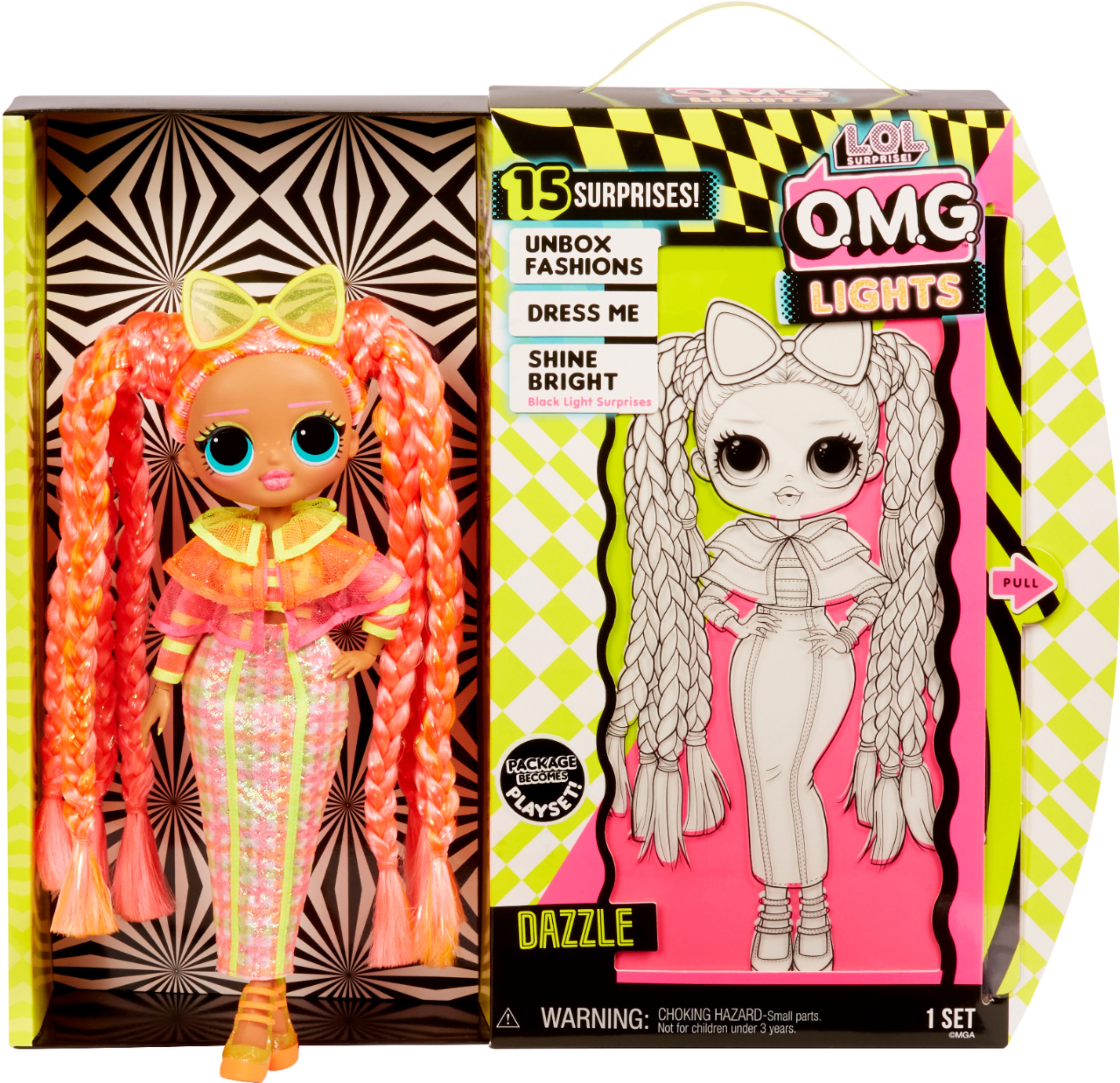 OMG Lights Dazzle Fashion Doll L.O.L 565185 for sale online Surprise 
