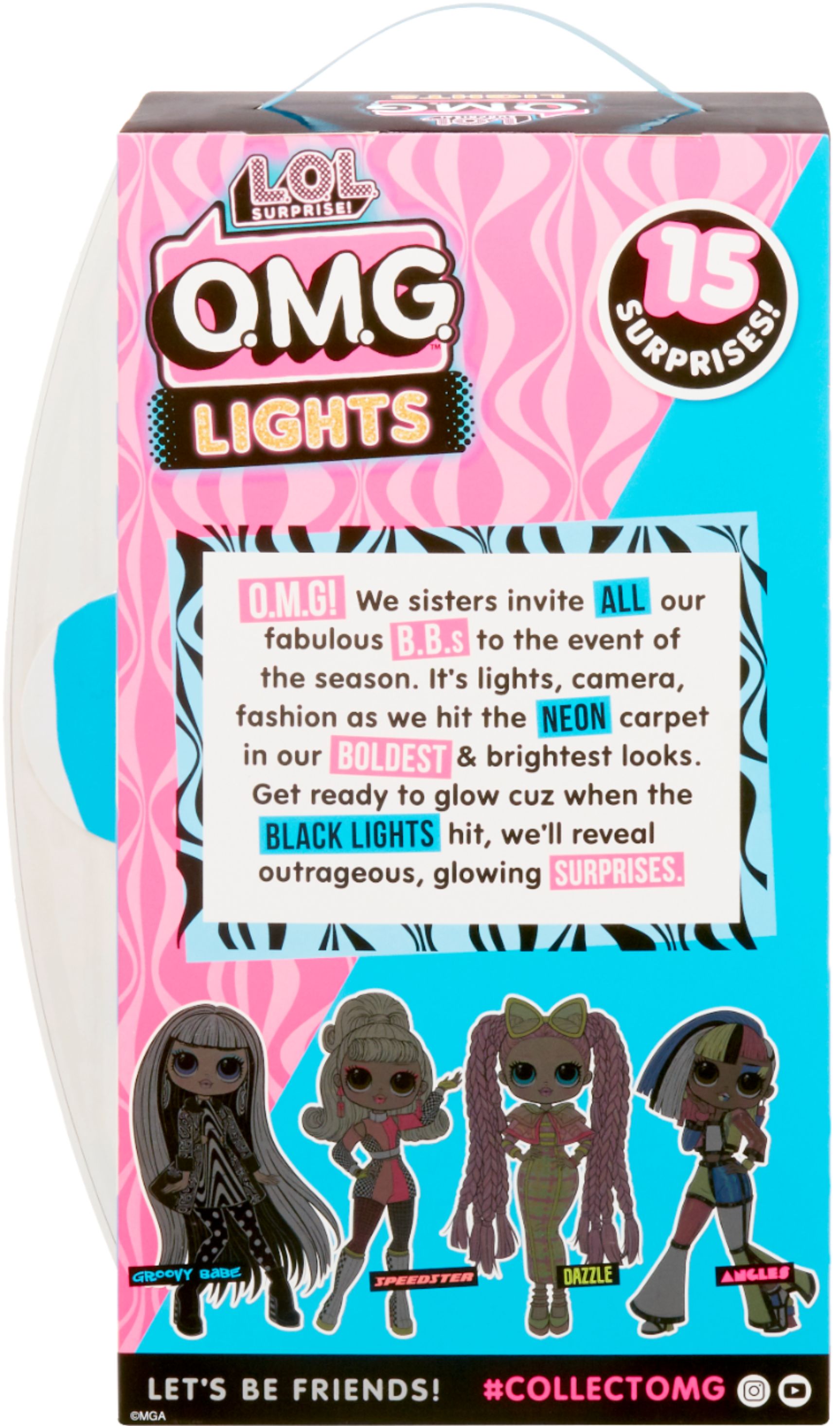 Surprise L.O.L OMG Lights Groovy Babe Fashion Doll 565154E7C
