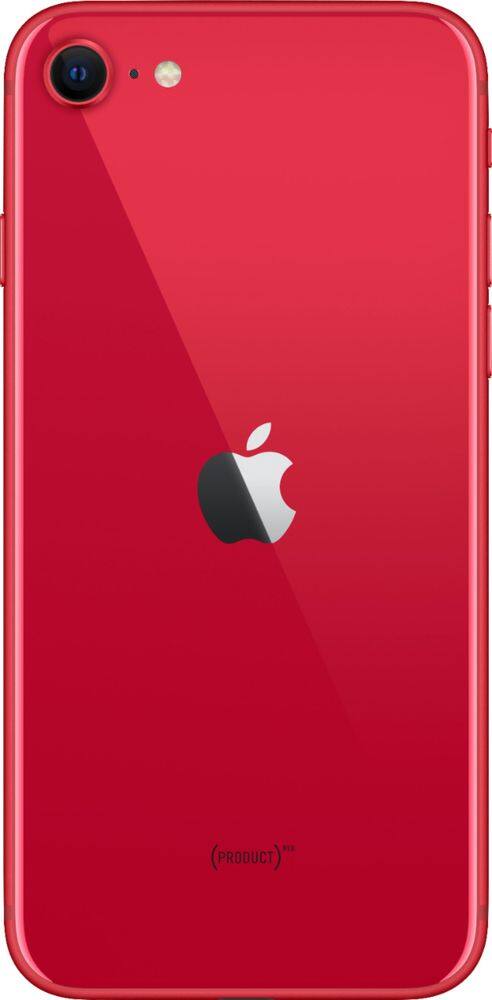Alt View 11. Apple - iPhone SE (2nd generation) 128GB - (PRODUCT)RED.
