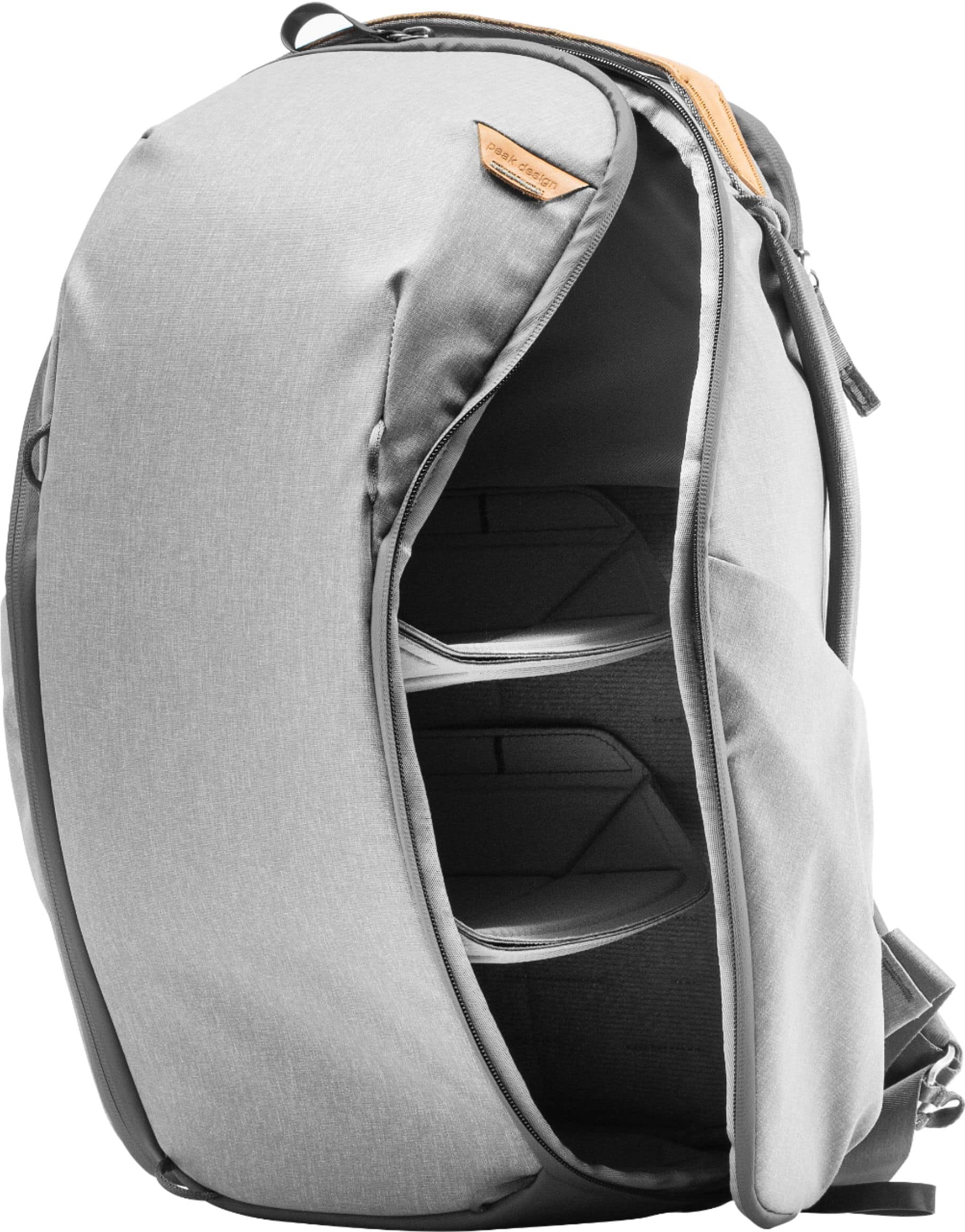Alt View 13. Peak Design - Everyday Backpack 20L Zip - Ash.