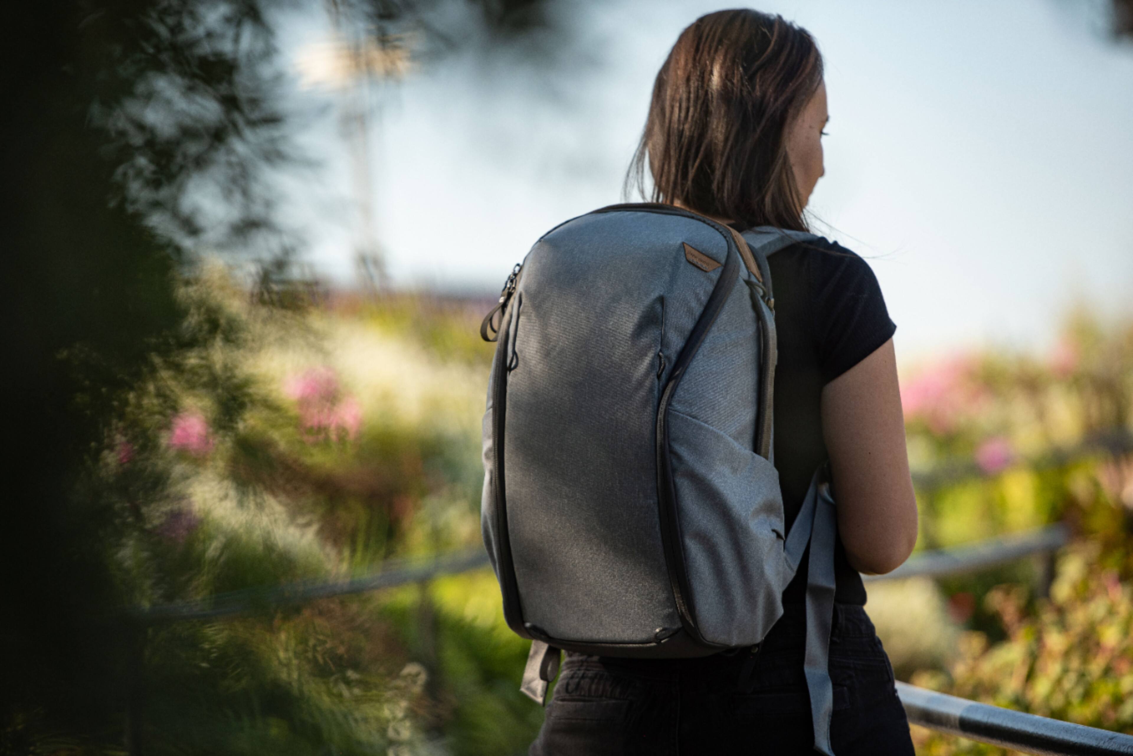 Alt View 21. Peak Design - Everyday Backpack 20L Zip - Ash.