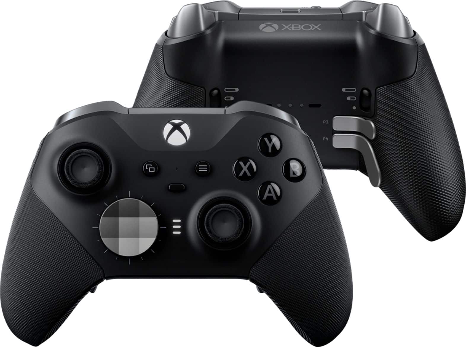 Alt View 17. Microsoft - Geek Squad Certified Refurbished Xbox Elite Wireless Controller Series 2 for Xbox One - Black.