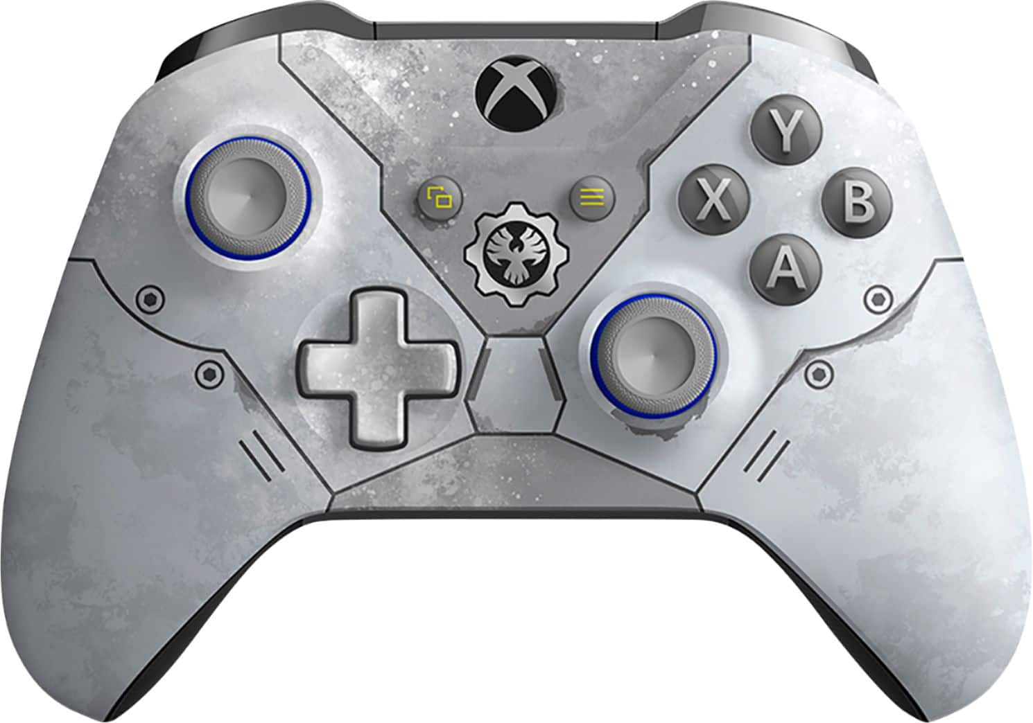 Microsoft Geek Squad Certified Refurbished Xbox Gears 5 Kait Diaz Limited Edition Wireless Controller for PC Xbox One One S X White GSRF WL3 00130