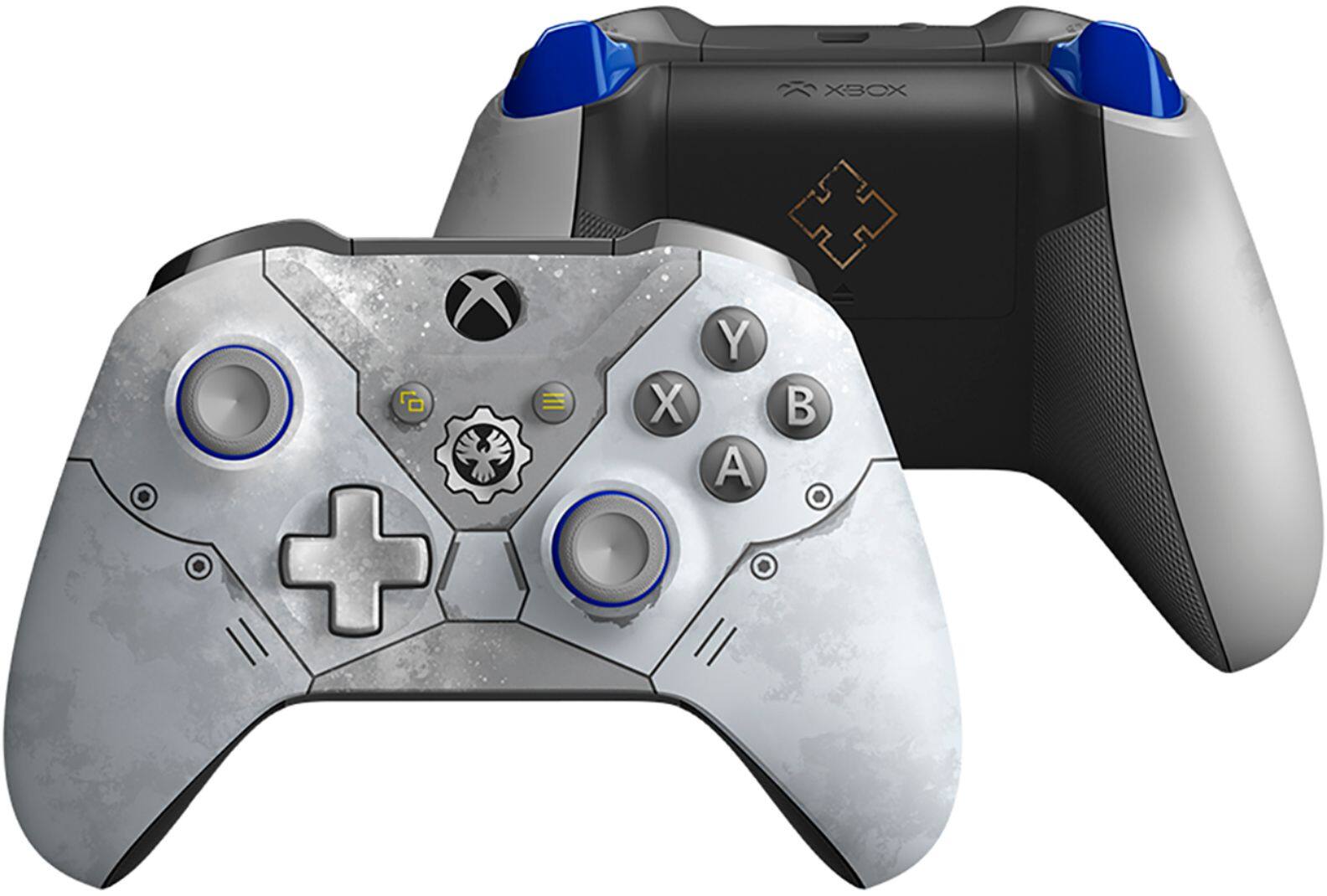Alt View 11. Microsoft - Geek Squad Certified Refurbished Xbox Gears 5 Kait Diaz Limited Edition Wireless Controller for PC, Xbox One, One S & X - White.
