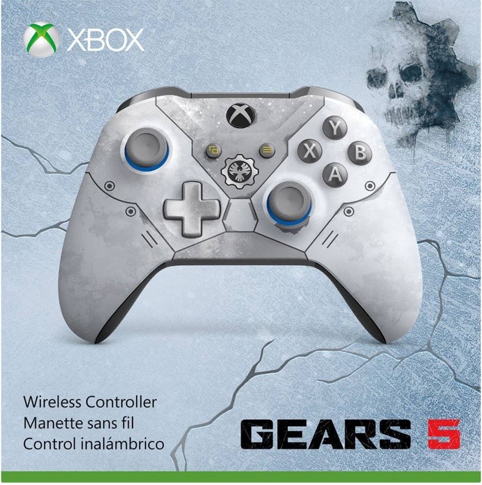 Alt View 12. Microsoft - Geek Squad Certified Refurbished Xbox Gears 5 Kait Diaz Limited Edition Wireless Controller for PC, Xbox One, One S & X - White.