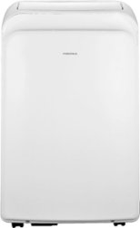 Insignia™ - 300 Sq. Ft. Portable Air Conditioner - White - Front_Zoom