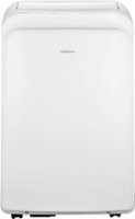 Insignia™ - 350 Sq. Ft. Portable Air Conditioner - White - Front_Zoom