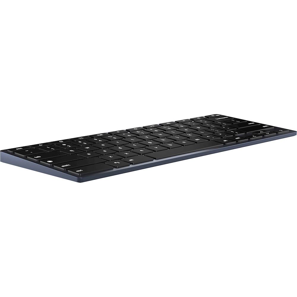 Angle View: Brydge - Wireless Keyboard for Chrome OS Tablets - Midnight Blue