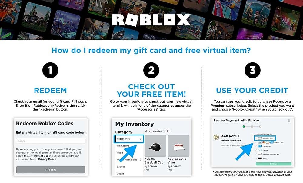 Roblox $10 Physical Gift Card [Includes Free Virtual Item] ROBLOX