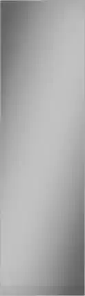 Front. Monogram - Right-Hinge Door Panel for Select Monogram 24" Refrigerators and Freezers - Stainless Steel.