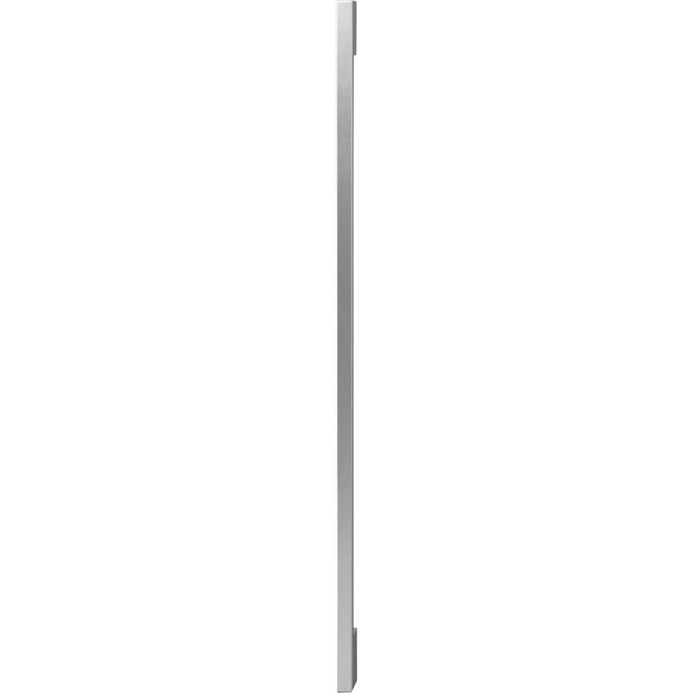 Front. Monogram - Minimalist Handle Kit for Select Monogram Undercounter Refrigerators - Silver.