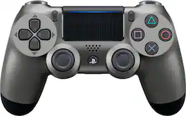 Sony - Geek Squad Certified Refurbished DualShock 4 Wireless Controller for PlayStation 4 - Steel Black