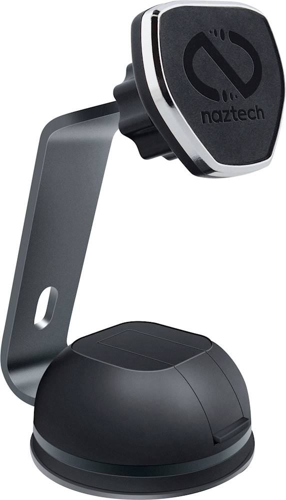 Angle View: Naztech - MagBuddy Desk+ Mount for Most Cell Phones - Black