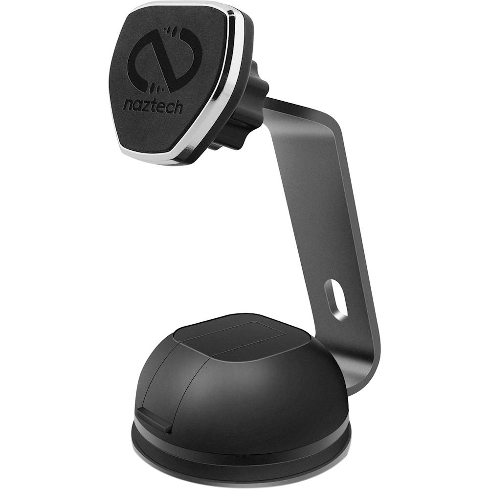 Left View: iOttie - Easy One Touch 5 Universal Dash/Windshield Mount for Mobile Phones - Black