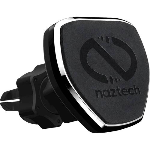 Naztech - MagBuddy Magnetic Vent+ Mount for Most Cell Phones - Black