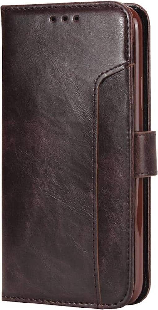 Front. SaharaCase - Folio Case for Apple® iPhone® 11 Pro - Brown.