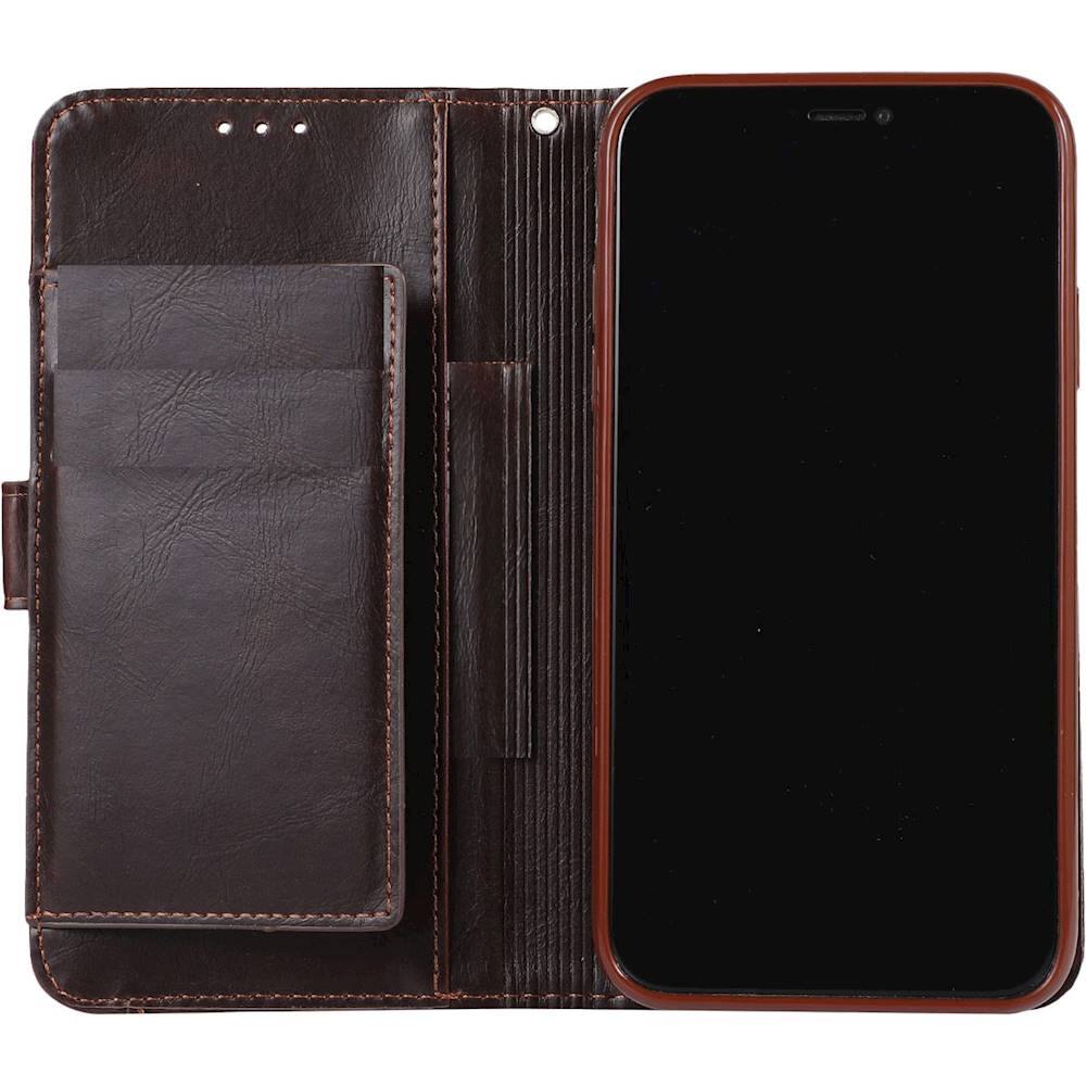 Alt View 11. SaharaCase - Folio Case for Apple® iPhone® 11 Pro Max - Brown.