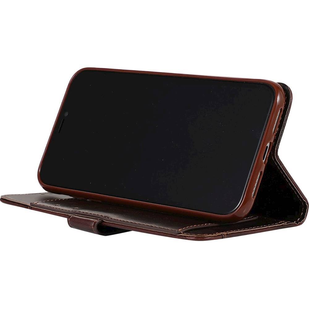 Alt View 13. SaharaCase - Folio Case for Apple® iPhone® 11 Pro Max - Brown.