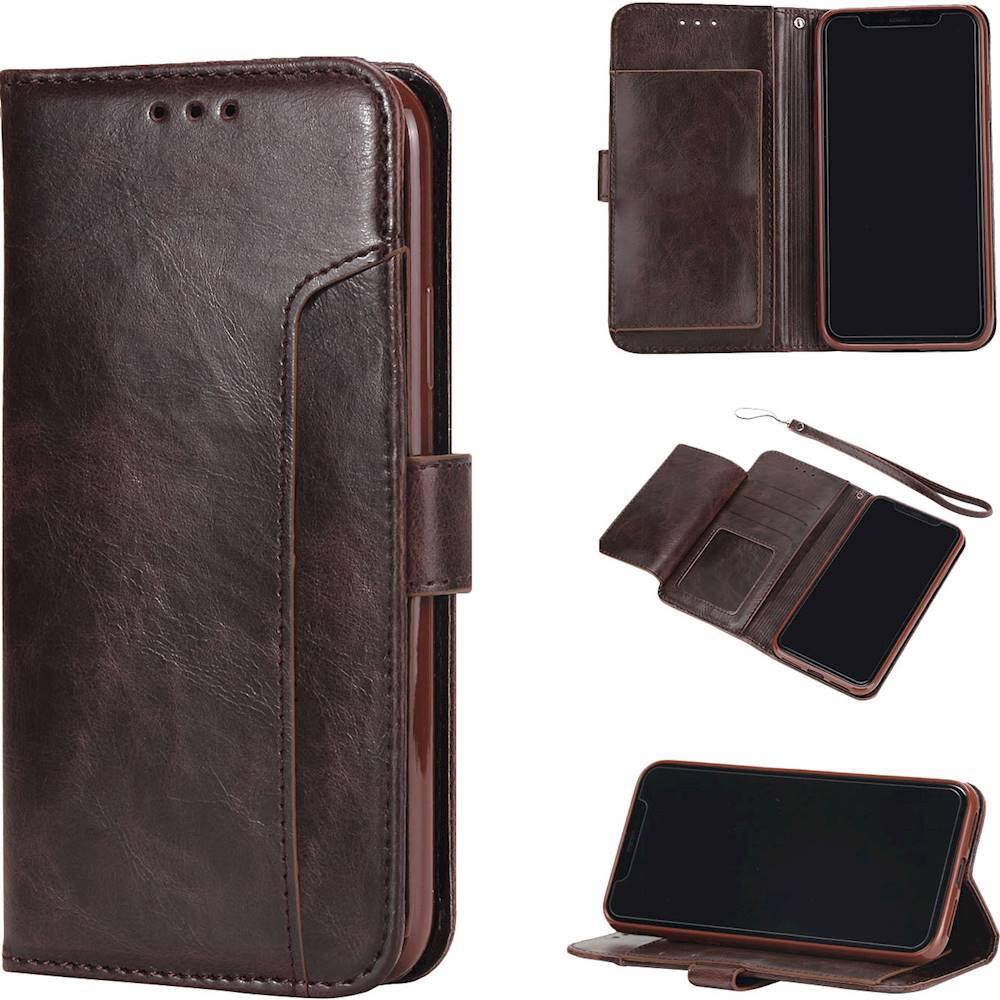 Alt View 14. SaharaCase - Folio Case for Apple® iPhone® 11 Pro Max - Brown.