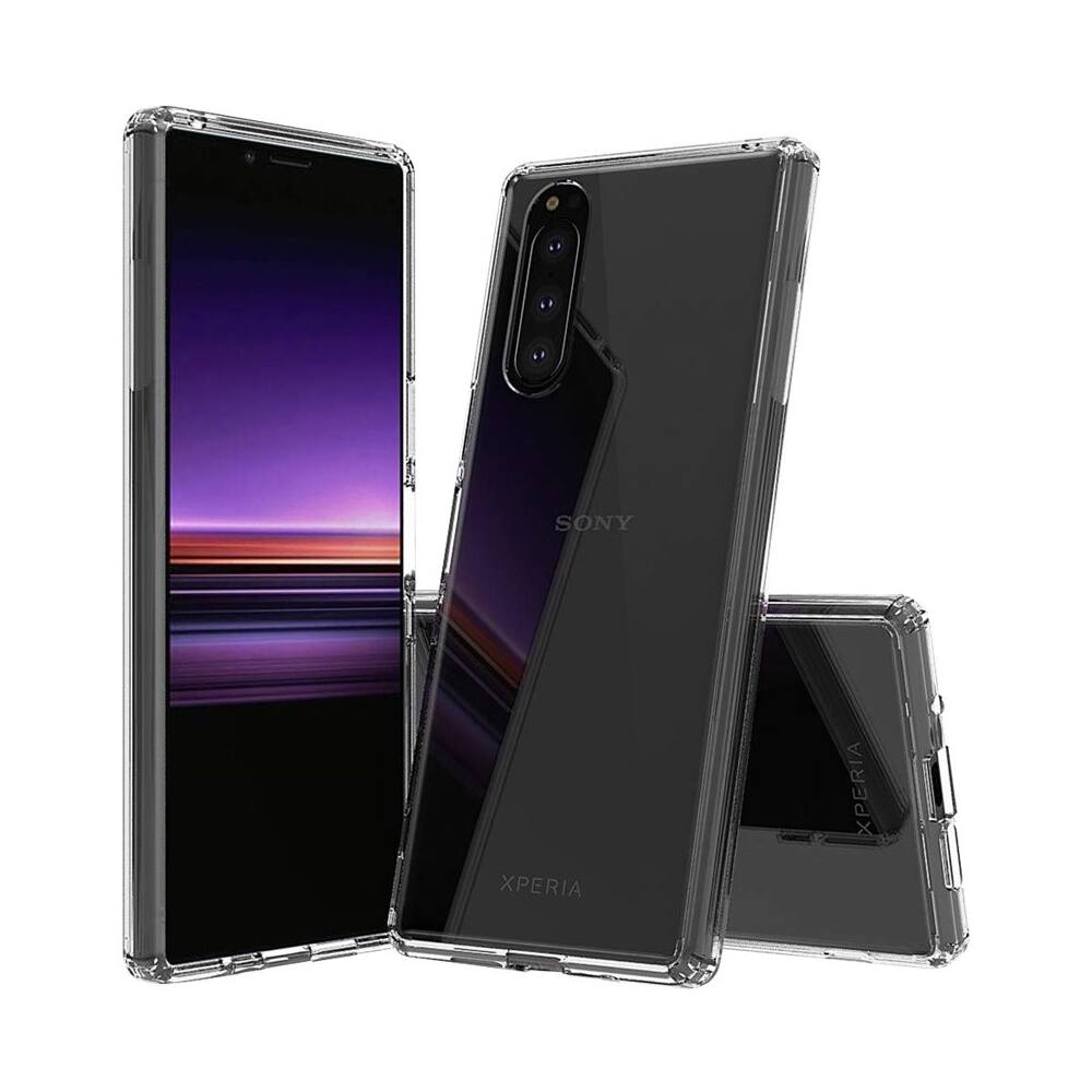 Angle. SaharaCase - Classic Case for Sony XPERIA 5 - Clear.