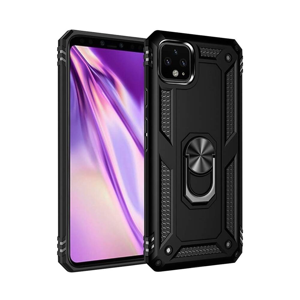 Angle. SaharaCase - KICKSTAND Case for Google Pixel 4 XL - Black.