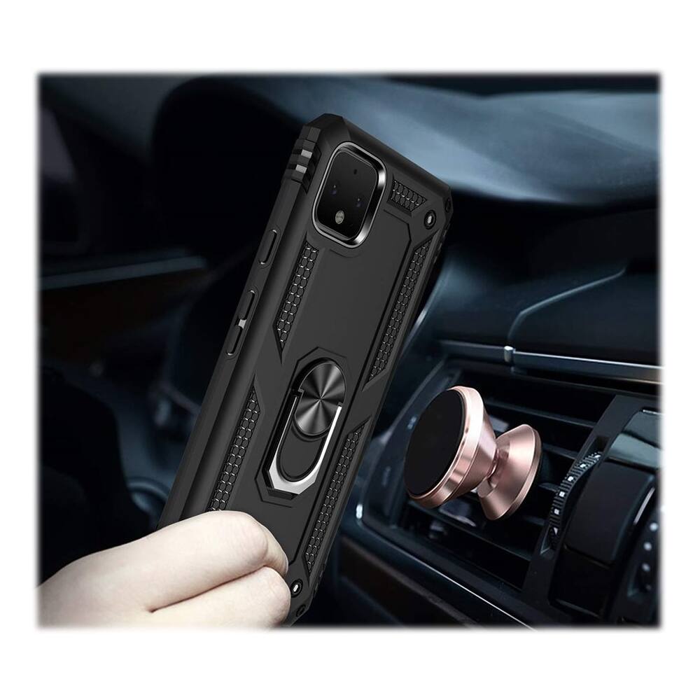 Alt View 16. SaharaCase - KICKSTAND Case for Google Pixel 4 - Black.