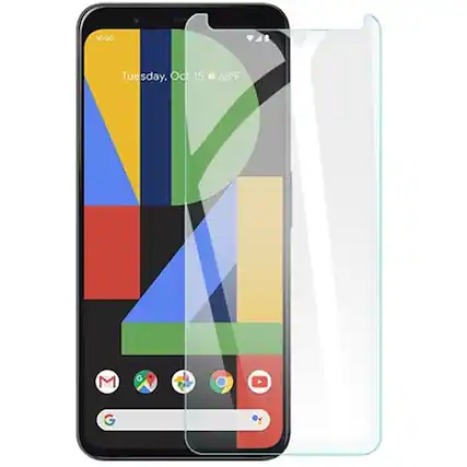 Angle. SaharaCase - ZeroDamage Tempered Glass Screen Protector for Google Pixel 4 XL - Clear.