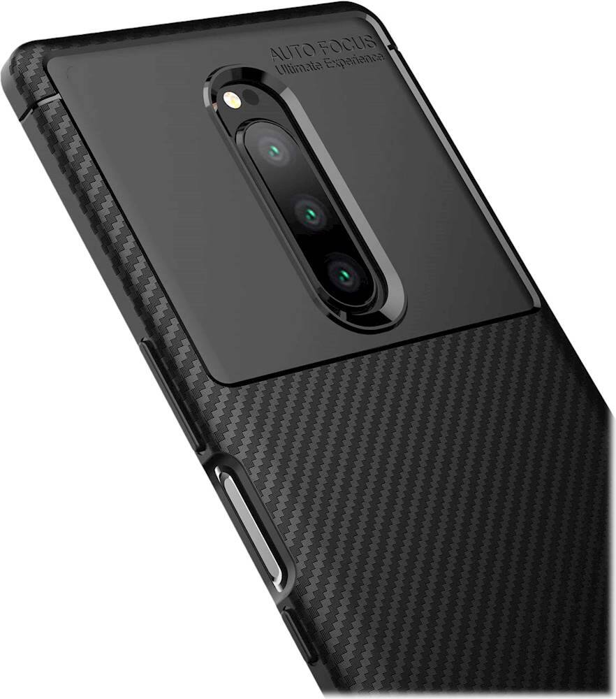 Alt View 11. SaharaCase - Prestige Series Case for Sony Xperia 1 - Black.