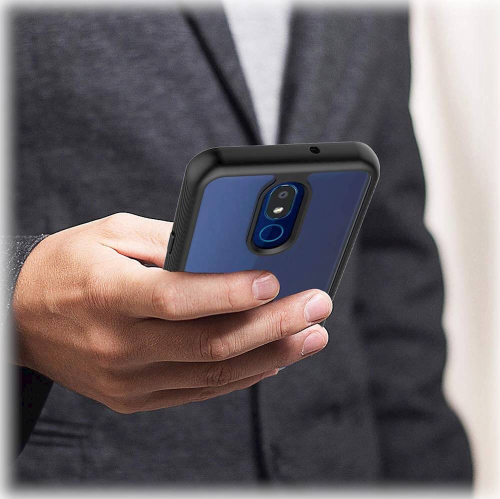 Alt View 16. SaharaCase - Protection Series Modular Case for LG Prime 2 - Black.