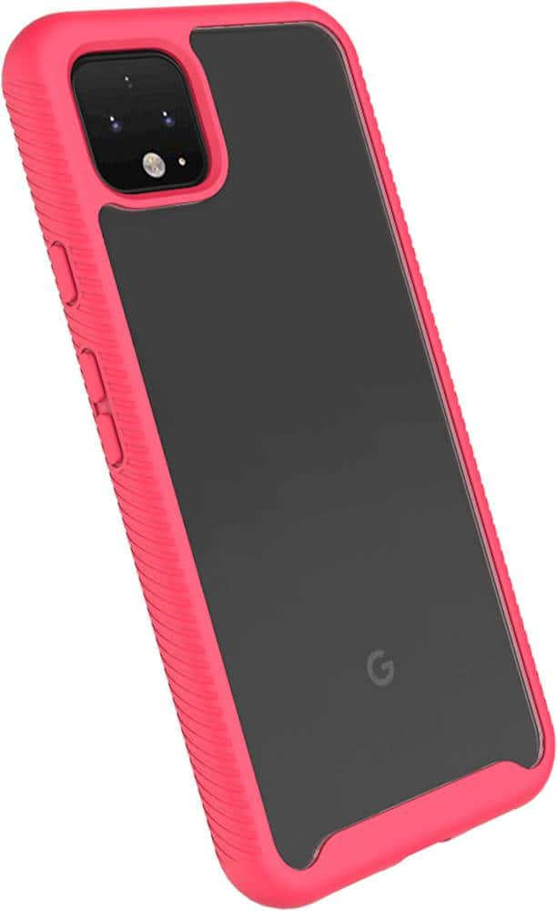 Angle View: SaharaCase - Protection Series 2-Piece Modular Case for Google Pixel 4 - Pink