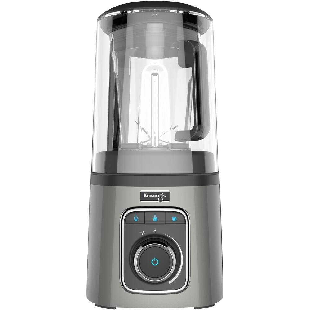Front. Kuvings - Vacuum Blender - Gray.