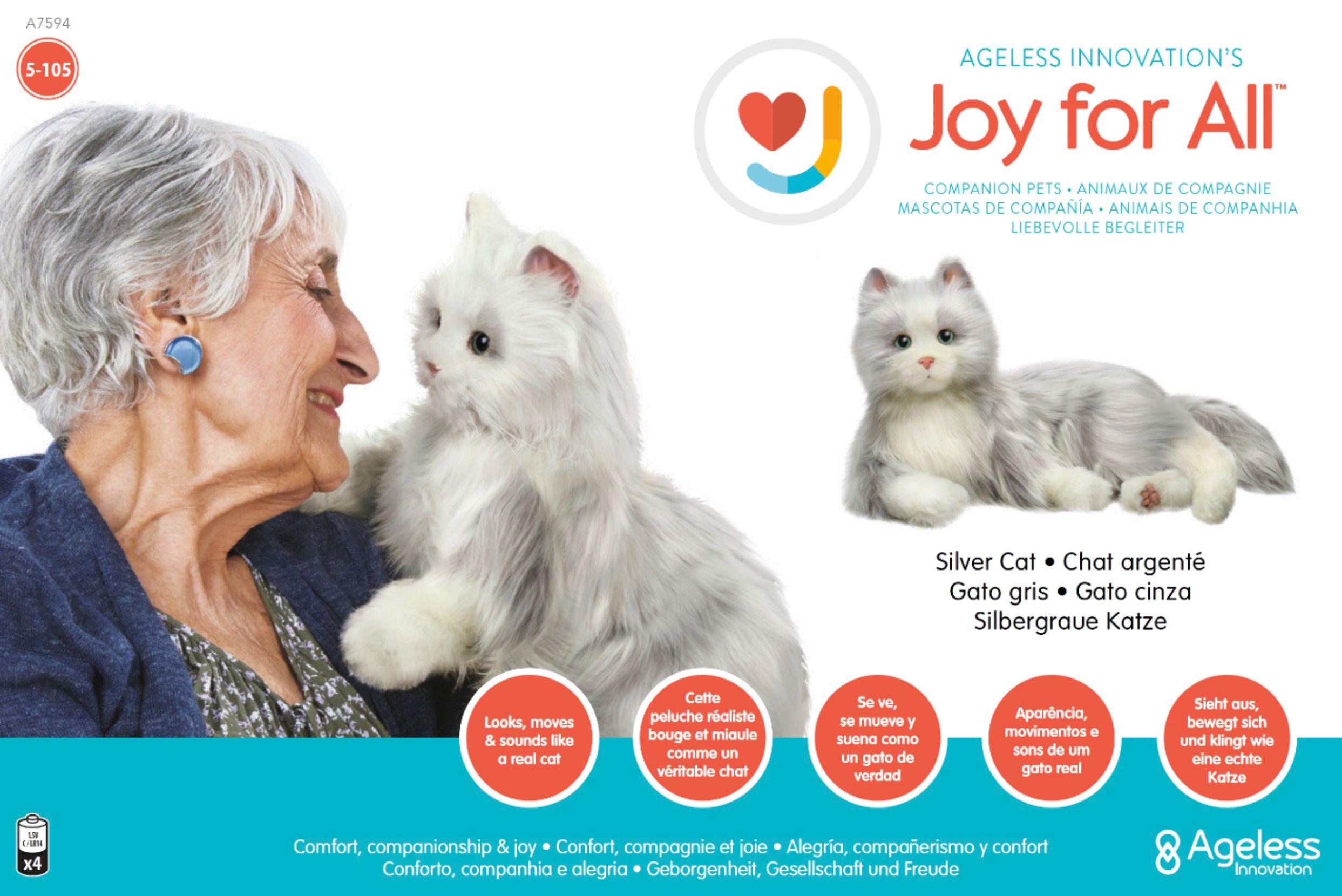 Joy For All B7592 Companion Pet Cat for sale online